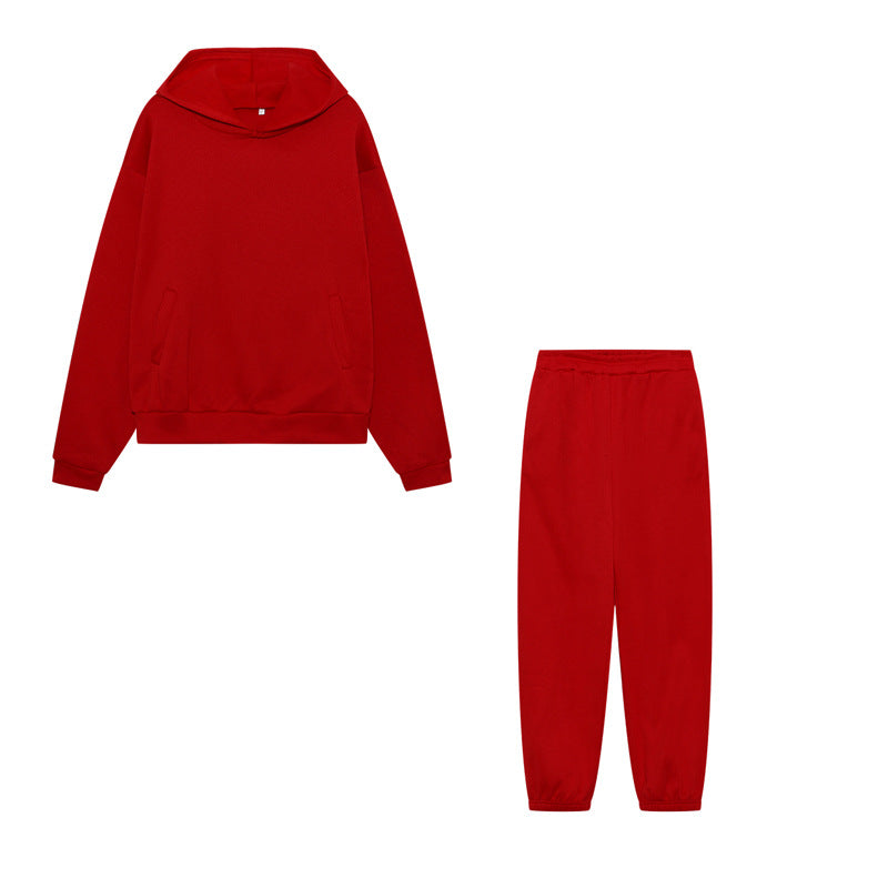 Damen Sportliches Set mit Hoodie und Jogginghose W&W Mode