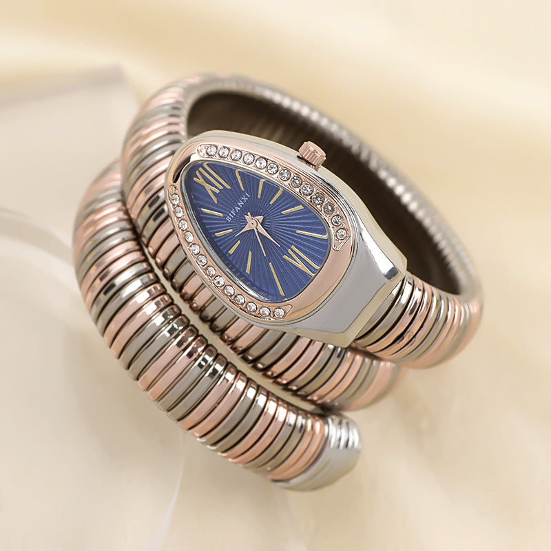 WW | Schlangenuhr Mit Quarzbewegung Und Persönlichem Armband