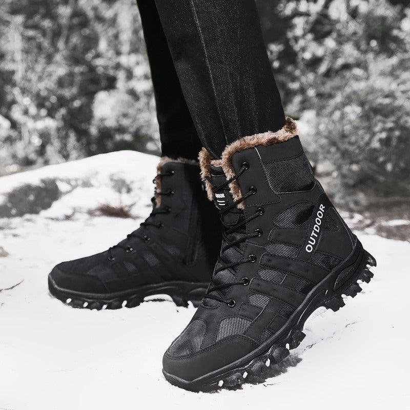 Damen Stiefel für Abenteuer im Freien mit warmem Innenfutter und rutschfester Sohle WW