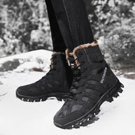 Damen Stiefel für Abenteuer im Freien mit warmem Innenfutter und rutschfester Sohle WW