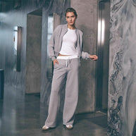 Damen Sportliches Lounge-Set mit weitem Schnitt WW