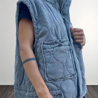 Damen Steppweste mit praktischen Taschen WW