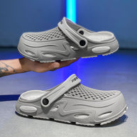 Herren Atmungsaktive Clogs mit verstellbarem Riemen WW