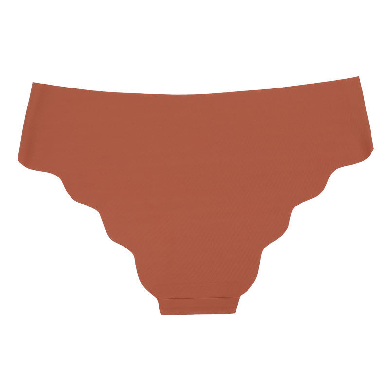 Damen String mit gewelltem Saum und nahtloser Verarbeitung WW
