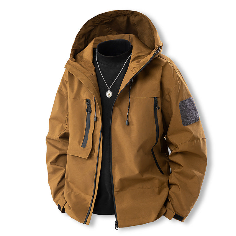 Herren wasserdichte Outdoorjacke WW