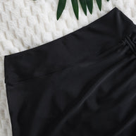 Damen Baderock mit asymmetrischer Raffung und elegantem Wellenabschluss WW