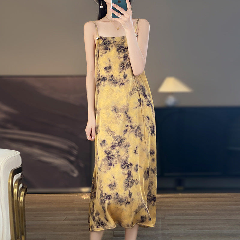 Damen Maxikleid mit floralem Design WW