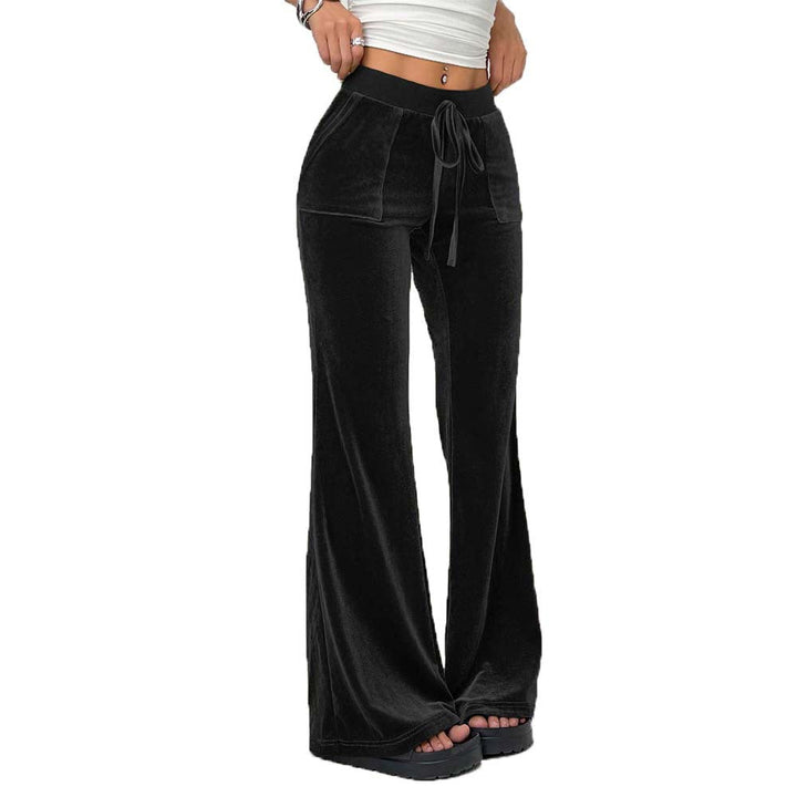Damen Weiche Flared Pants W&W Mode