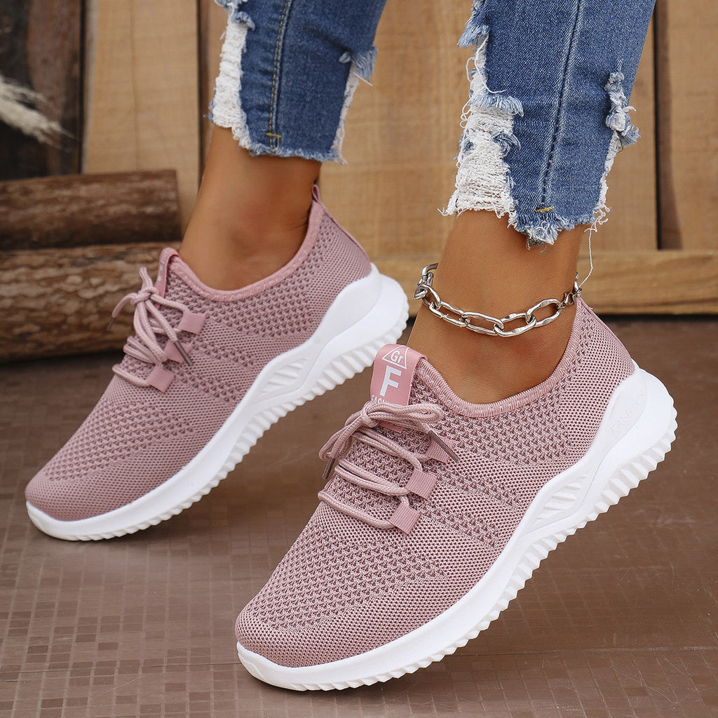 Damen atmungsaktive Sneaker in modischem Design WW