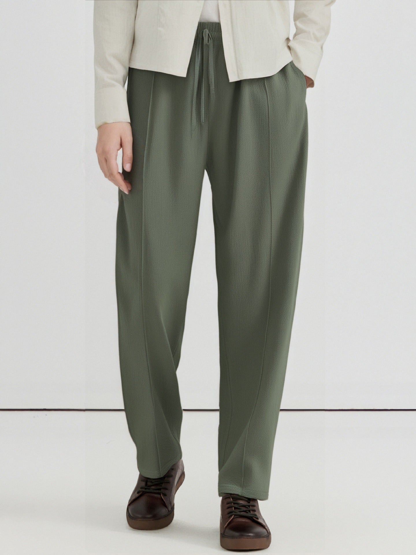 Damen Sportliche Vorgeformte Jogginghose WW