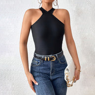 Damen Body mit elegantem Hochgeschlossenen Design W&W