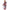 Damen Strandkaftan mit buntem Federdesign und luftigem Schnitt WW