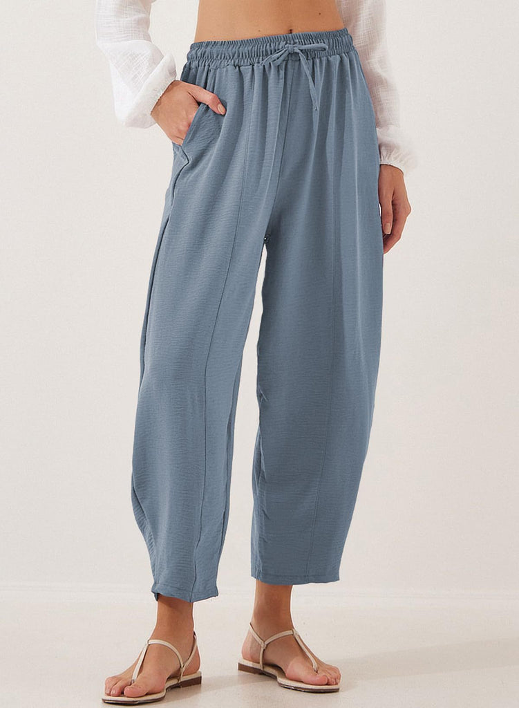 Damen bequeme und luftige Relaxhose WW