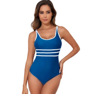 Damen eleganter Badeanzug mit sportlichem Schnitt und herausragendem Tragekomfort WW