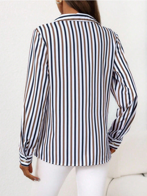 Langärmelige Freizeitbluse
