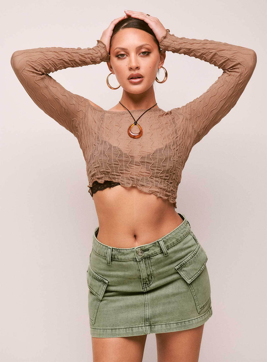 Damen Jeansrock mit praktischen Taschen und trendigem Schnitt WW