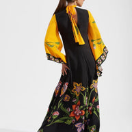 WW | Bedrucktes Dreiviertelarmkleid