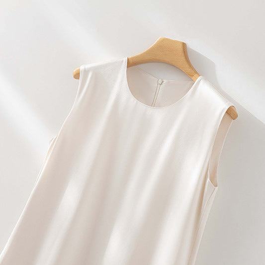 Damen Sleek Satin Maxikleid WW