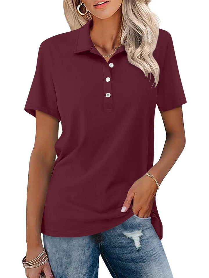 W&W Mode | Leichtgewichtiges Poloshirt Für Damen