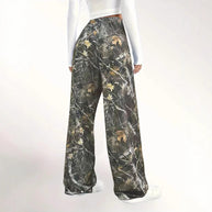 Damen Bequeme Cargohose im angesagten Camouflage-Design WW