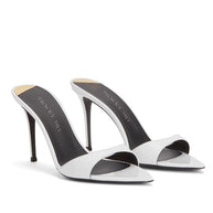 Damen Spitzer Zeh Offene Ferse Stilettos WW