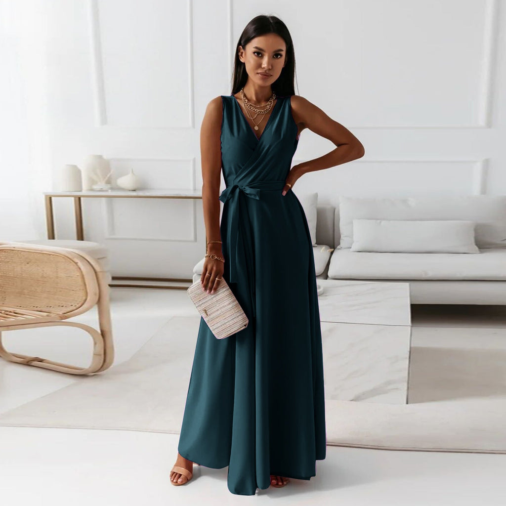 WW | Elegantes Fließendes Maxi-Kleid für Damen