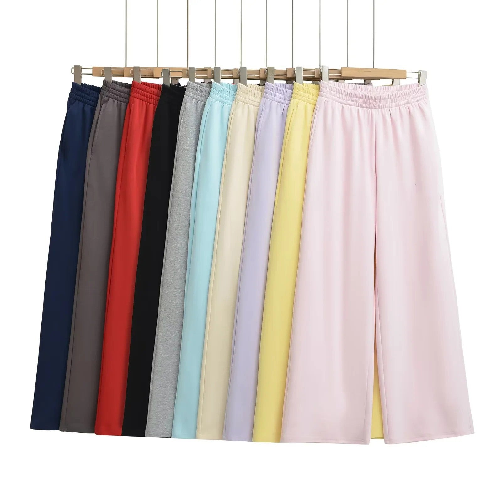 Damen Bequeme weite Hose aus schönem Viskosemix WW