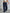 Damen Elegante Weite Hose mit Nadelstreifen und hohem Bund WW