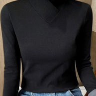 WW | Elegante Bluse mit Stehkragen