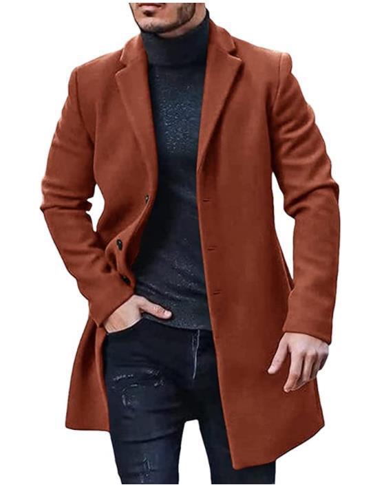 WW | Eleganter Mantel Für Herren