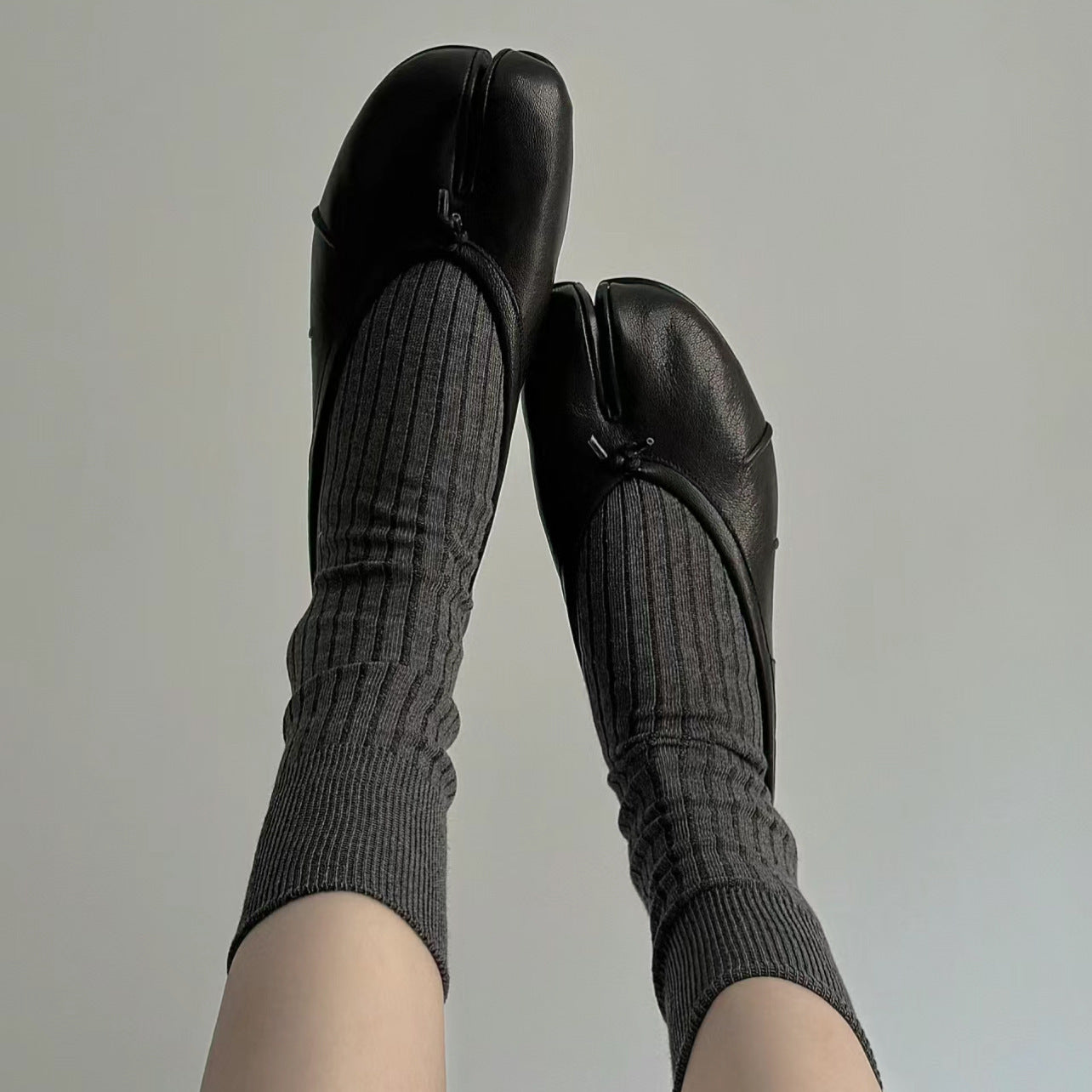 Damen zeitgenössische Split-Toe Ballerinas WW