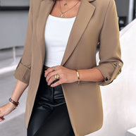 WW | Grand Glimmer Satin Eleganter Blazer