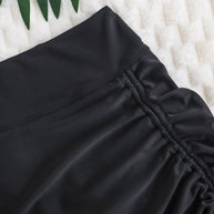 Damen Baderock mit asymmetrischer Raffung und elegantem Wellenabschluss WW