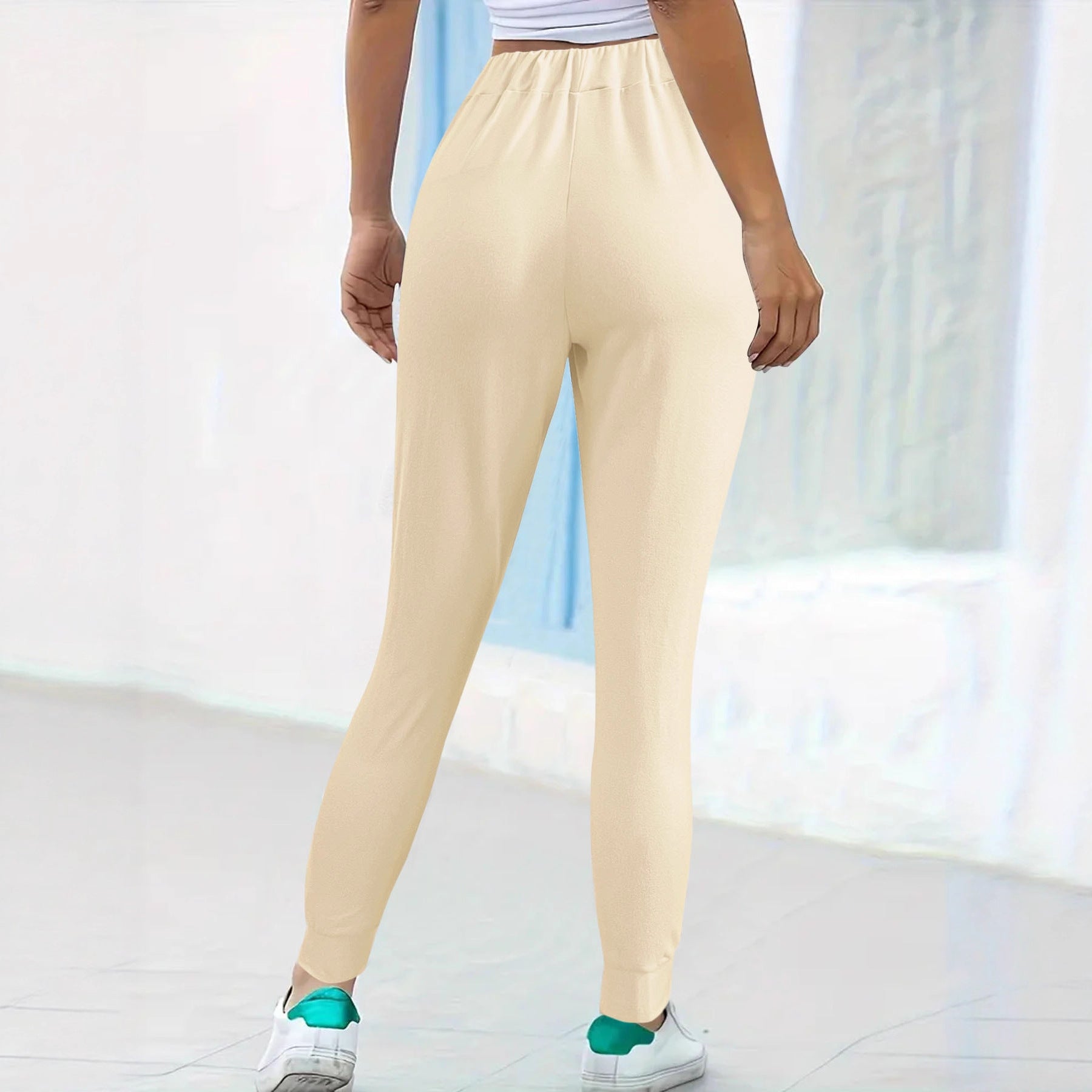 Damen Bequeme Freizeit-Jogginghose WW