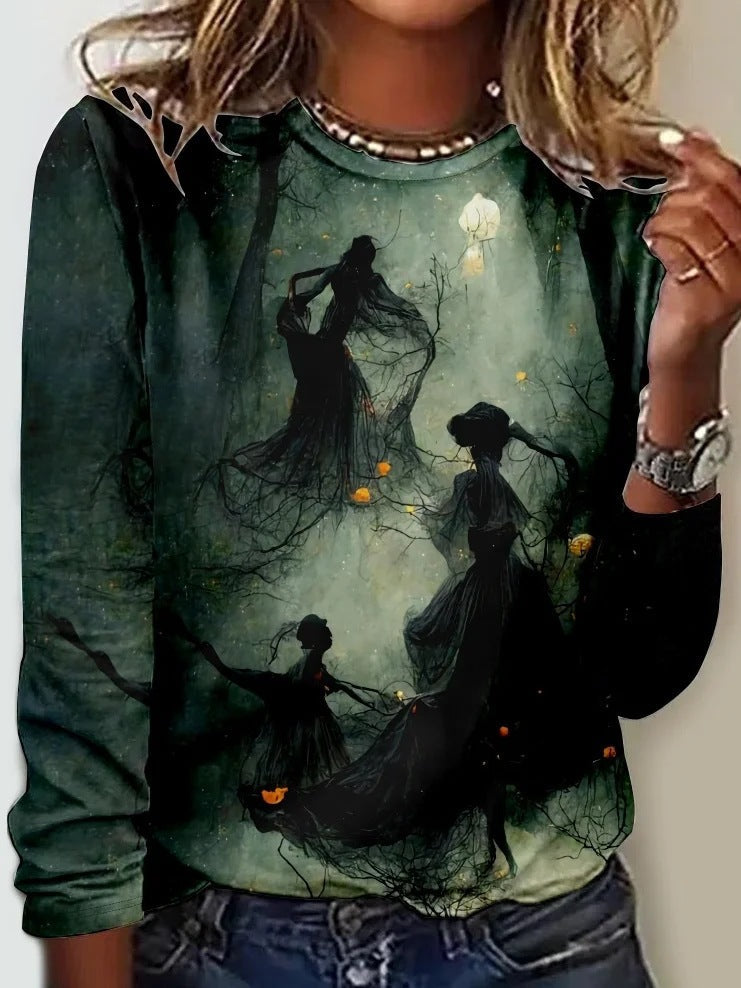 WW | Bedrucktes Rundhals-T-Shirt