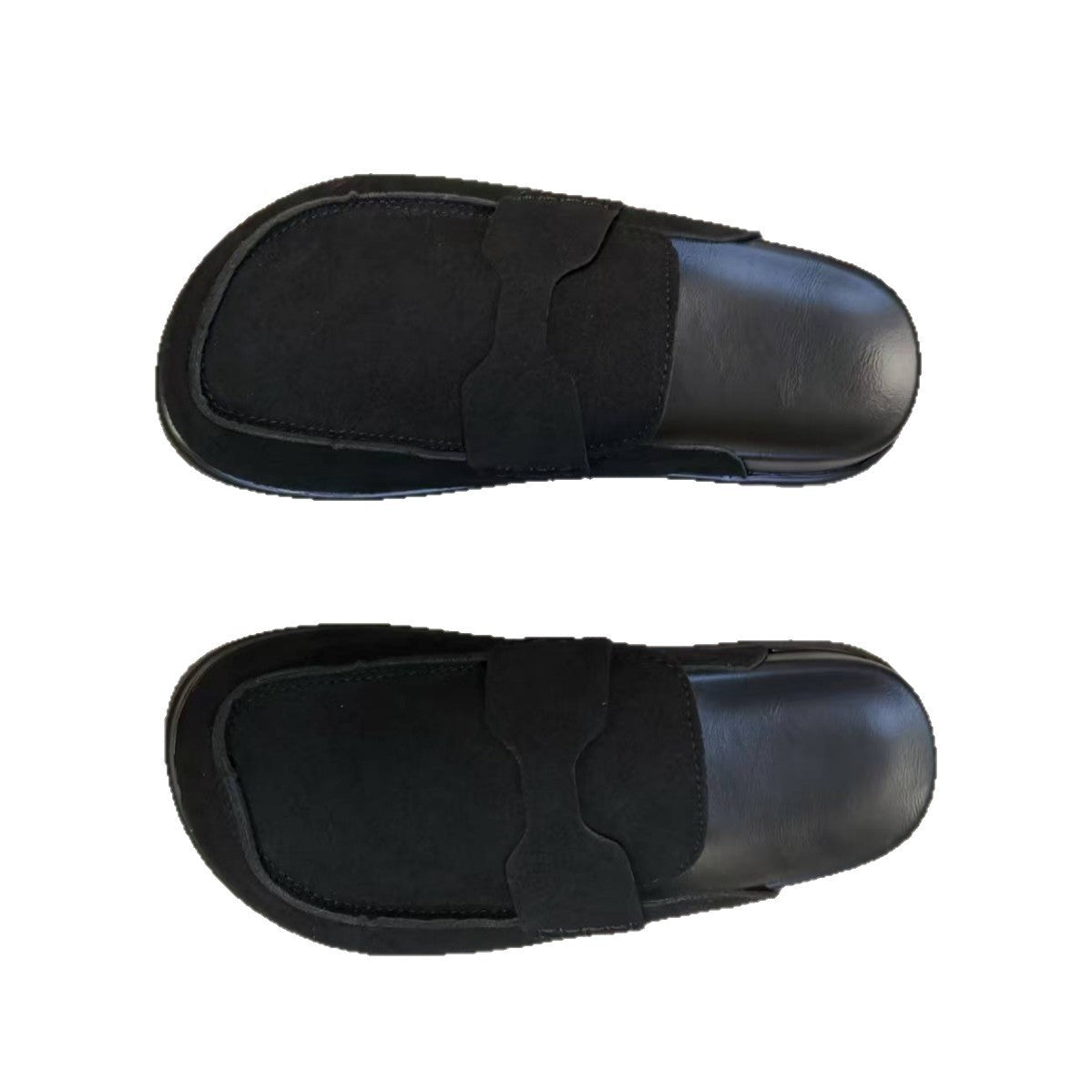 Damen Slipper mit weichem Wildleder und anatomischer Fußbettung WW