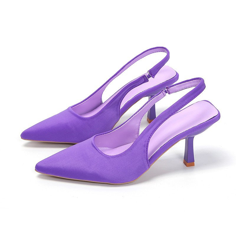 Damen Slingback Pumps mit eleganter Spitze WW