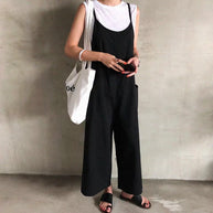 Damen Latzhose im lässigen Stil mit verstellbaren Trägern und großem Komfort WW
