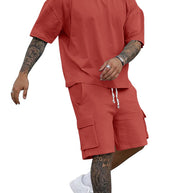 Herren Sportliches Cargo-Set WW