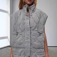 Damen Steppweste mit praktischen Taschen WW