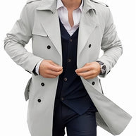 Herren Trenchcoat mit elegantem Schnitt WW