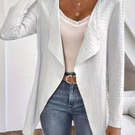 Damen Stilvolle und bequeme Longjacke WW