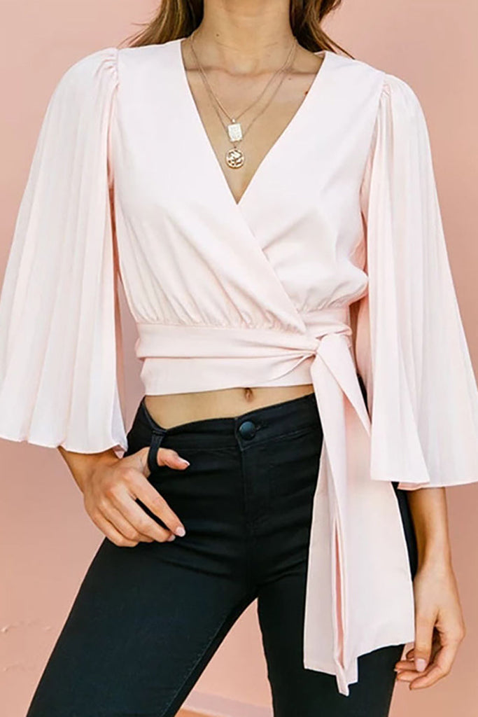 WW | Dance All Night Kimono Ärmel Wickeloberteil