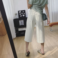 Damen Weite Denim Culottes WW