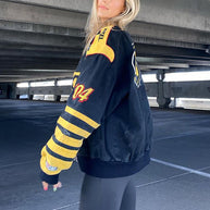 Damen sportliche Oversize-Jacke WW