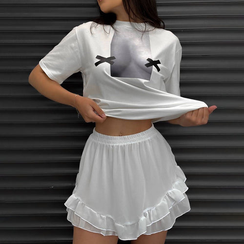 Damen Streetwear T-Shirt WW