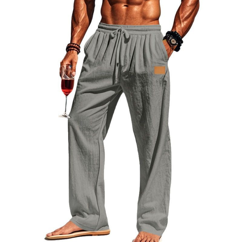 Herren strandtaugliche Leinenhose W&W Mode