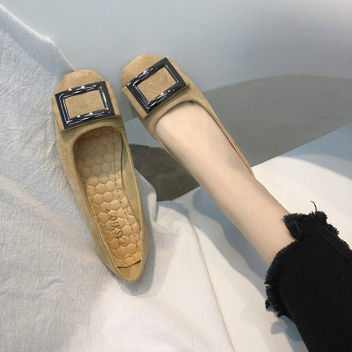 Damen Ballerinas mit eleganter Verzierung und komfortabler Sohle W&W Mode