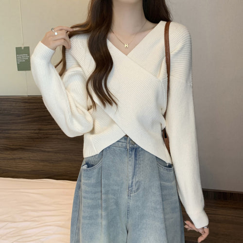 WW | Mein Herz Übergröße Crop-Pullover