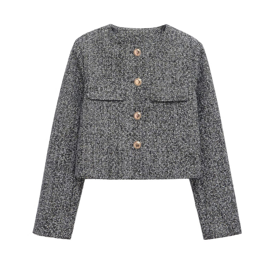 W&W Mode | Texturiertes kleines Chanel-Style-Jackett